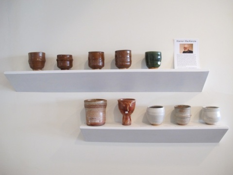 Assortment of cups by Warren MacKenzie.