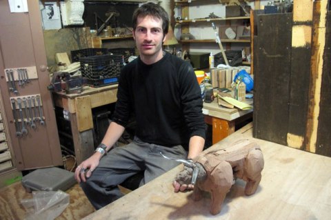 Sculpturist and Jeweler Rory Beerits.
